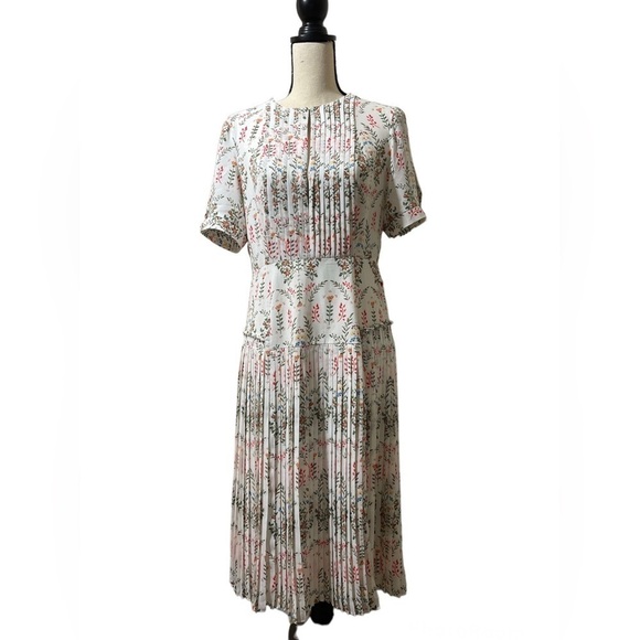 Dear Drew Drew Barrymore Elizabeth Street Short Sleeve Pleated Dress Sz. 6 BNWT - Picture 6 of 15
